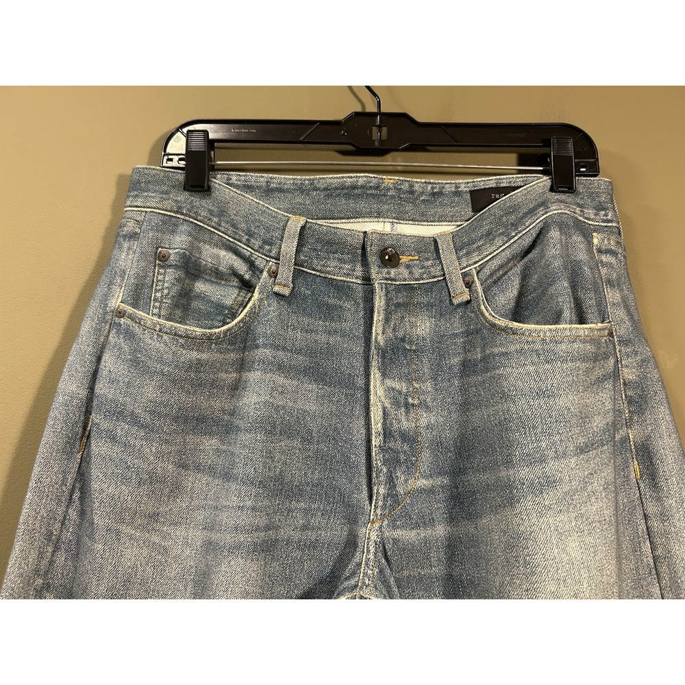 Rag & Bone Miramar Wide Leg Sweatpant Jeans Baggy Comfort Stretch Sz 31 (33x27) - Picture 3 of 13